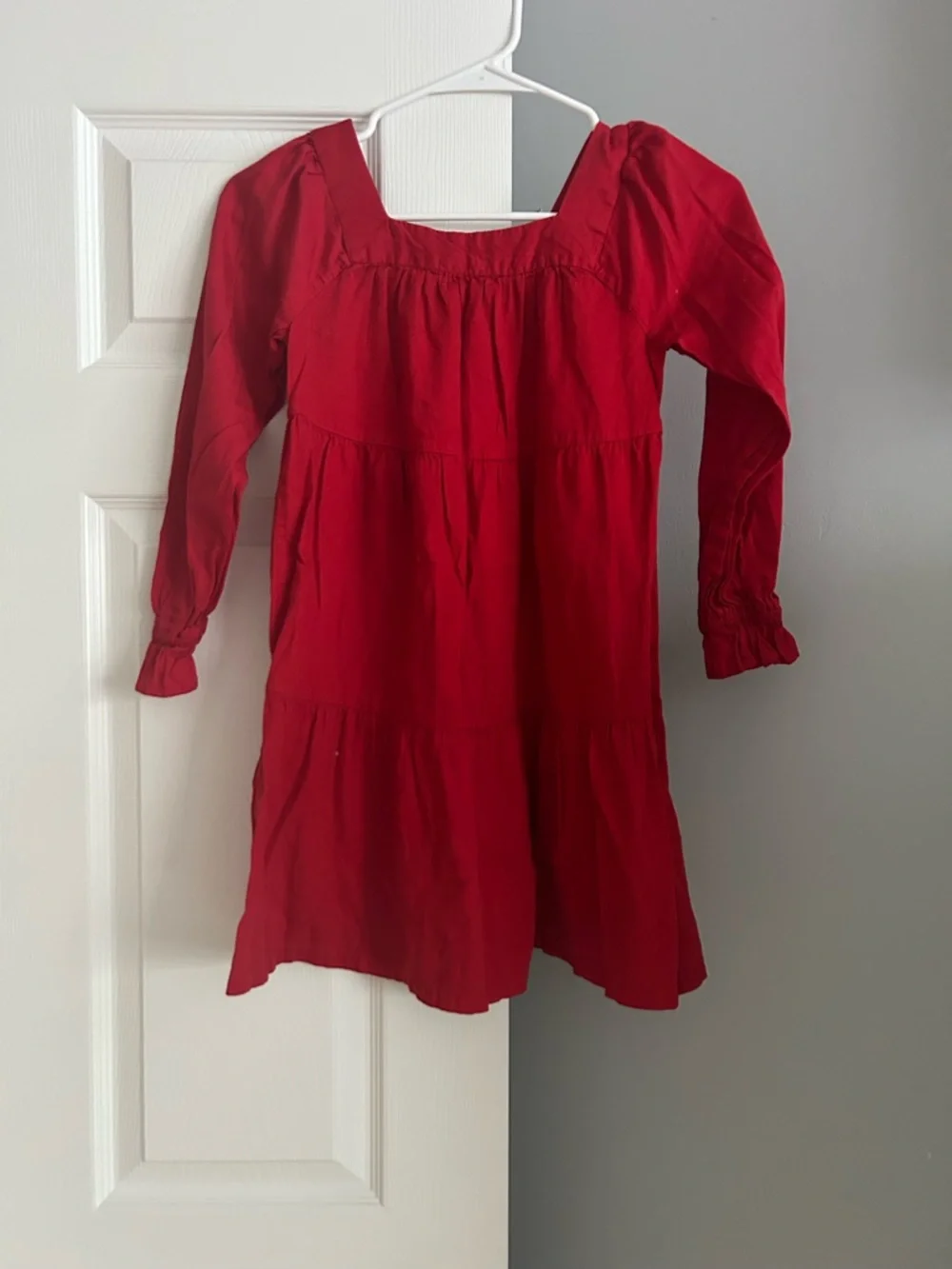 EUC Gap Kids Tiered Square Neck Dress